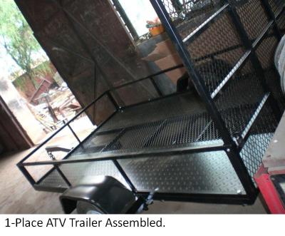 China ATV trailer ATV trailer, easy to use for sale