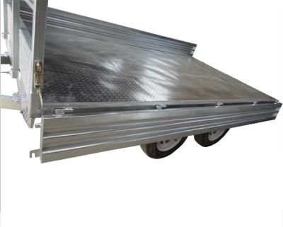 China The other trailers platform above the flat surface trailer for sale