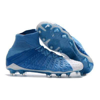 China Fashion Custom Hign Quality High Top Sport Football Soccer Shoes for sale