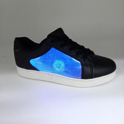 China New Women Sports Light Shoes USB Charging LED Flash Shoes for sale