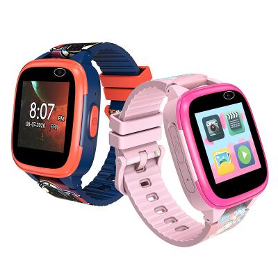 China MP3 latest touch screen SOS tracker smartwatch 2022 playback kids playbooks kids smart watch for kids for sale