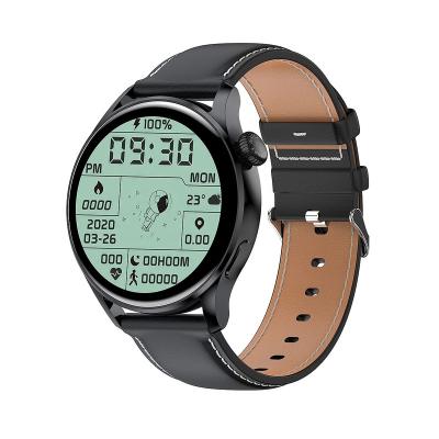 China Hot 2022 IP68 Waterproof Smartwatch Touch Screen Sports DIGITAL DISPLAY IPS Steel Band Silica Gel HK3 PLUS for sale