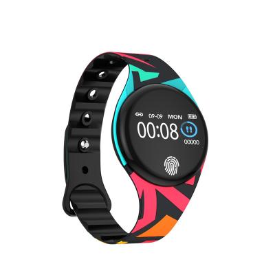 China APP Control Smart Watch Round Screen 0.96 Inch TFT Smart Wear Fitness Band APP Control for Kids and Adult for sale