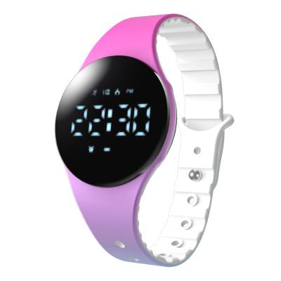 China Stock available touch screen smarts XA02 armband silica gel watch bracelet SMS notification teens smartwatch health bracelet for sale