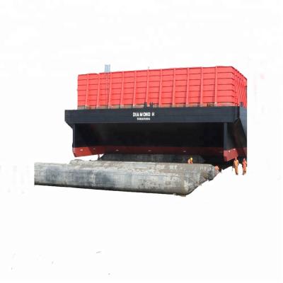 China sunk ship salvage and lifting rubber pontoon inflatable rubber pontoon for shipwrecks floating for sale