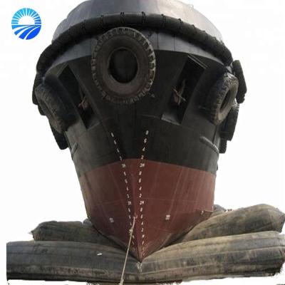 China made in china hangshuo good elasticity ship launching airbag marine rubber airbag / inflatable airbags for sale