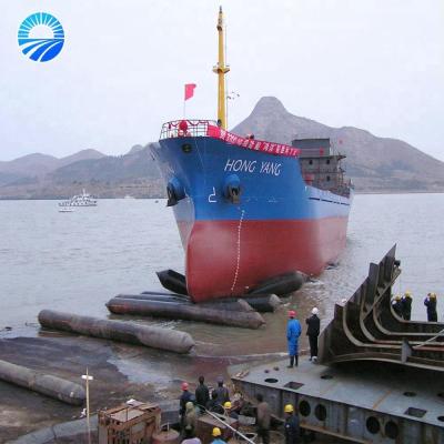 China Marine rubber airbag for ship launching with higher bearing capacity and safety for sale