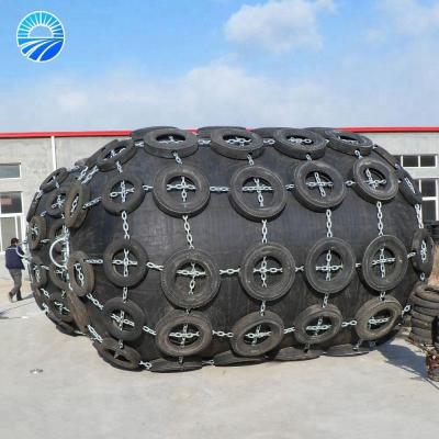 China anti-collision marine protect equipment floating polyurethane buoy dock foam filled fender for sale