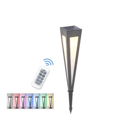 China Simple And Modern Multicolor Hot Sale LED IP54 Solar Garden Light for sale