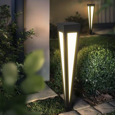 China Simple and modern multicolor outdoor garden lamp IP54 3w solar led garden light for sale