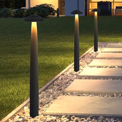 China Sports Stadiums Customize Street 10W Outdoor Landscape Lamps Waterproof Pillar Lamp Garden Bollard Lighting Outdoor Lawn Light Pathway Lights for sale