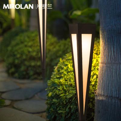 China Deltalight H620mm 3w simple and modern outdoor garden solar led light for sale