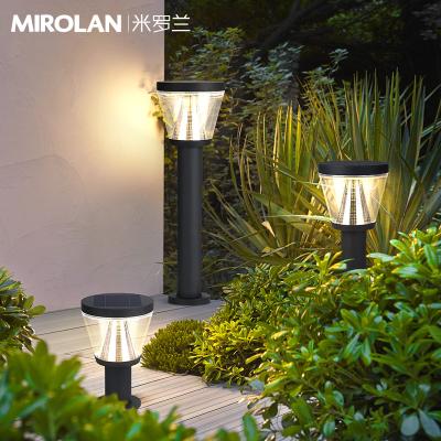 China IP55 Landscape Simple and Modern Solar Outdoor Waterproof Lawn 5w 24w Lawn Light Projection Lamp for sale