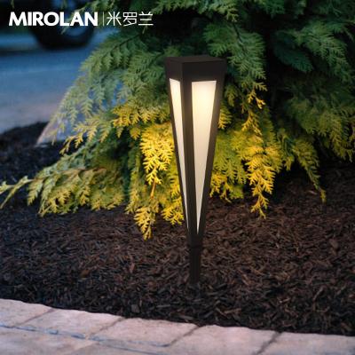 China Simple And Modern Multicolor Factory Direct Supply Aluminum Solar LED Light Garden for sale