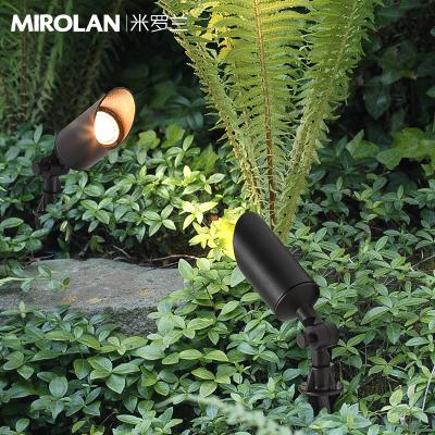 China Simple and Modern Flower Bed Lighting 7w 220-240V Aluminum Solar Spot Light for sale