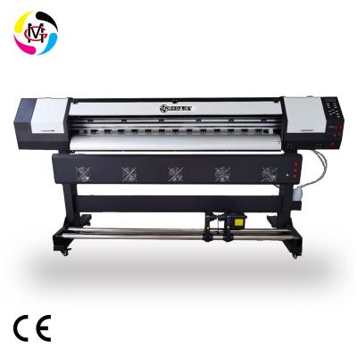 China Megajet 6ft indoor outdoor eco advertising solvent ink printing printer machine with xp600 head cost effective price for sale