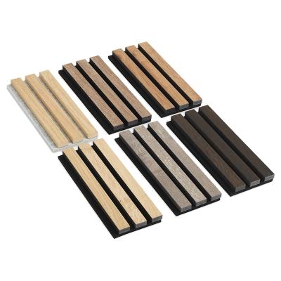 China Contemporary Akupanel Wall Diffuser Wooden Portable Soundproofing Oak Acoustic Panels for sale