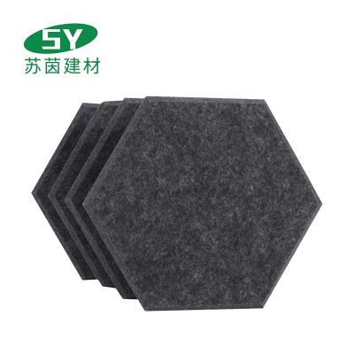 China Highly Effective Sound Absorption Polyester Sound Absorption PET Acoustic Panel Wall Covering Panel for sale