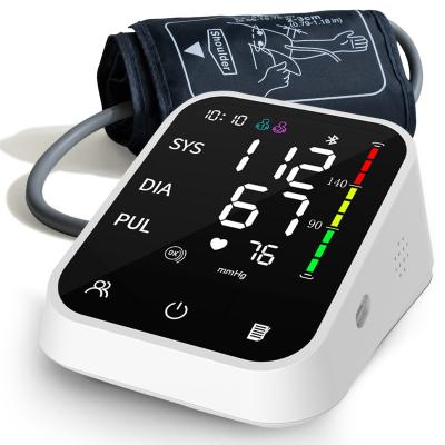 China Acrylic Professional Smart Sphygmomanometer Electronic Tensiometers BP Monitor Blood Pressure Machine Smart Digit Blood Pressure Monitor for sale