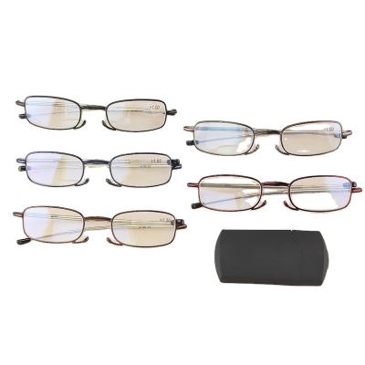 China Reading glasses fashion new comfortable and resilient full-frame presbyopic glasses for sale