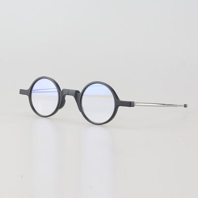 China Reading Glasses Fashion Design AntifatiqueResin Round Sight Logo Women Men Reading Glasses Custom Made for sale