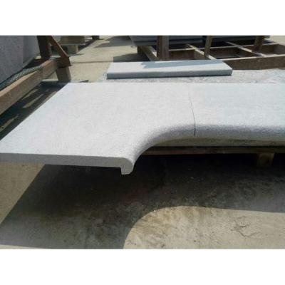 China Factory Price Traditional Gray Granite Swimming Pool Border And Coping Tiles for sale