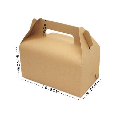 China Cheap Hot Sale Design Recycled Materials White Square Cardboard Bakery Paper Rectangular Cake Box Packaging for sale