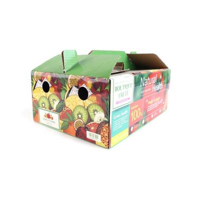 China Factory Custom Color Fruit Basket Boxes Gift Recyclable for sale