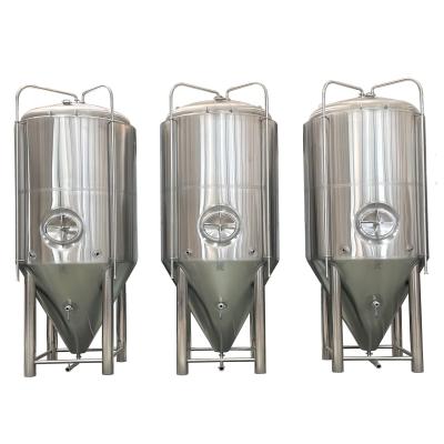 China Craft Beer Production Line Customized Design Craft Beer Fermentation Tank With Cooling Jacket for sale