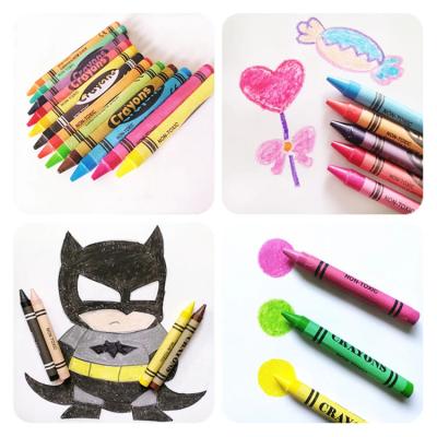 China 2021 Non Toxic Best Selling Safety 12 Color Environmental Friendly Packing Bristle Wood Pencil for sale