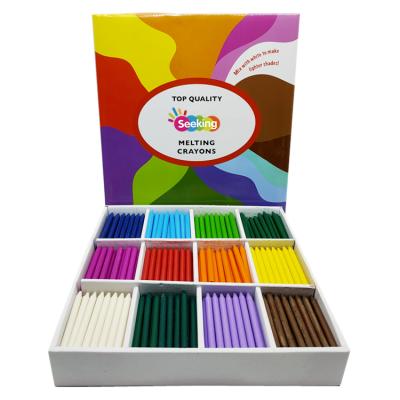 China 480Pcs Non-Toxic Non-Toxic Pencil Color Painting Crayons For Kids for sale