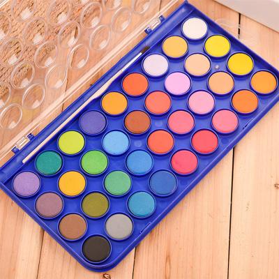 China Non-toxic Diy Watercolor Powder Artist Factory Price Professional Watercolor Paint Metallic Watercolor for sale