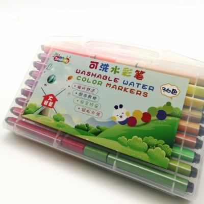 China User: more than 3 years old 36 colors small quantity can be accepted washable color marker paint pens for sale