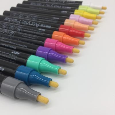 China High Quality Non-Toxic Marker Pen Set For Kids Acrylic Paint for sale