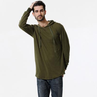 China Latest Style Casual Loose Polyester Anti-wrinkle Pullover Military Green Camouflage Mens Hoodies Sweatshirts for sale