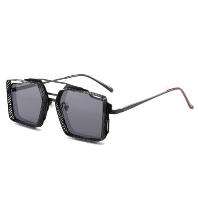 China New Fashion Sunglasses Men Irregular Sunglasses Men Retro Steampunk Sunglasses for sale