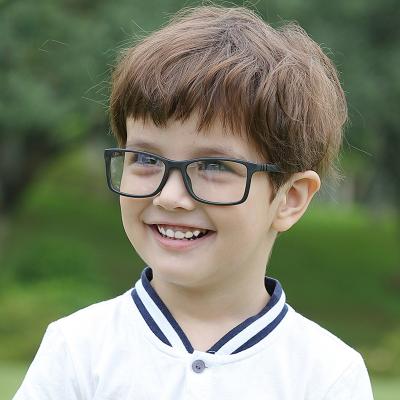 China 10 Years Experience Kids Anti Eyewear Oculos De Grau Light Blue Children Glass TR90 Silicone Boys Girls Optical Flexible Eye for sale