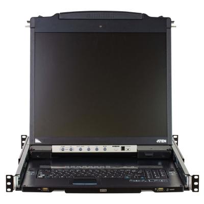 China ATEN 16-Port PS/2-USB VGA 19-inch dual-rail LCD KVM Switch  CL5816 ATA CL5816N-ATA for sale