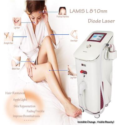 China 13*15MM Spot Size SHR Leg Hair Removal Machine 808nm Diode Laser for sale