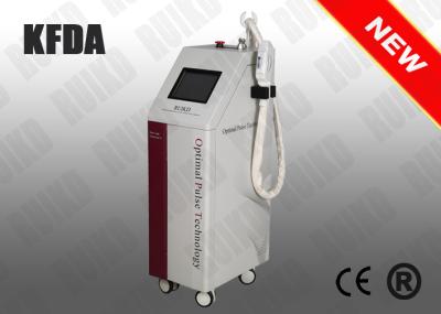 China caixa do equipamento da beleza de 2000W IPL RF, máquina da remoção do cabelo da E-Luz do pé à venda