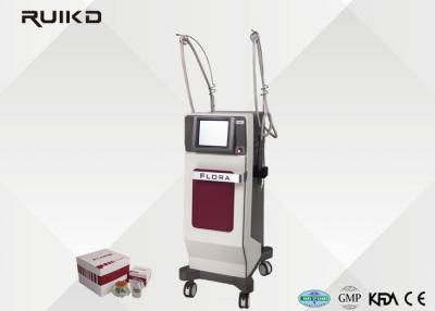 China Clinic Multifunctional Beauty Equipment Vertical / RF Microneedle System 100 J/CM2 for sale