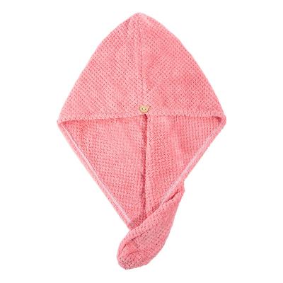 China QUICK DRY Microfiber Hair Dryer Towel For Head Towel Altra Abserbent Salon Towel Women Hair Dryer Hat for sale