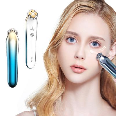 China Wrinkle Remover Bimix 2022 Eye Lifting Anti Wrinkle Instrument Facial Care Massage Wand Home Use RF EMS Eye Face Massager Beauty Device for sale