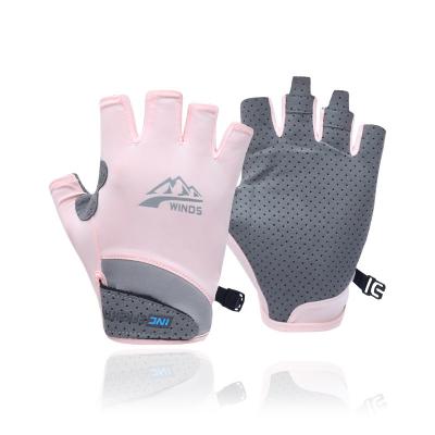 China Adult SAFETY GLOVE Factory in Guangzhou Anti-Slip Plus Gloves Fleece Gloves Gym Sports Gym Woman Man for sale