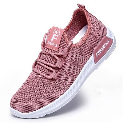 China Adult Running Use Dropshipping Women Fashion Sports Shoes Breathable Casual Girls Running Shoes for sale