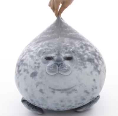 China Hot Selling Fun Drop Shipping 30cm Seal Stuffed Seal Cute Plush Pillow Stuffed Soft Toy for sale