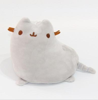 China 2021 Reversible Cartoon Cat Toy Doll Of Fun 2021 Wholesale Flip Cat Plush Toy Creative Cute Double-Sided Gray Pillow Doll for sale