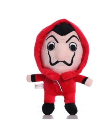 China Wholesale Plush Toy Paper House Gift Toy Paper Money House Doll Fun La Casa De Papel Money Heist Plush Toy for sale