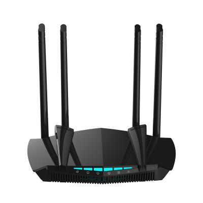 China Home AC1200 Wifi Router 4 Port 2.4G 5.0G Wifi Repeater Dual Band AC22 Router Gigabit With 4 High Gain Antennas for sale