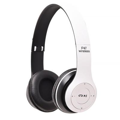 China 2021 Hot New Arrival Game P47 Stereo High Fidelity Headset Neckband BT Wireless Headphones Earbuds With Microphone Earphone for sale